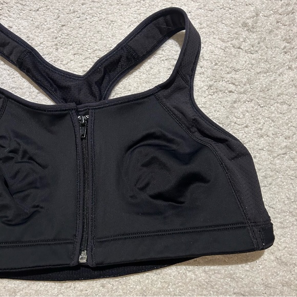 Champion Womens Front Zip Sports Bra - Picture 12 of 12